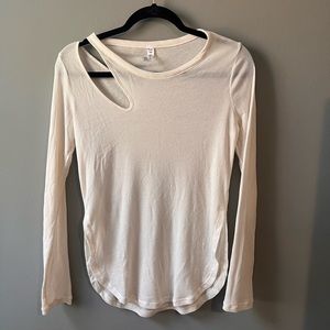 Alo Ribbed Peak Long Sleeve